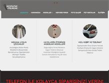 Tablet Screenshot of konakperde.com